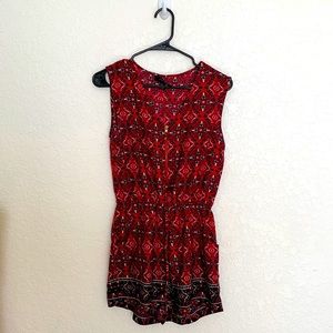 Boho Multicolor Romper